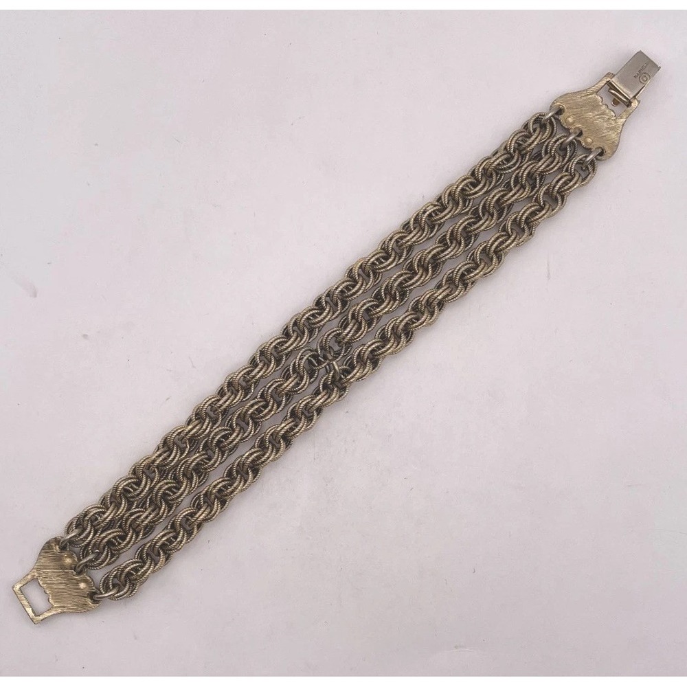 Vintage Napier Bracelet Rope Chain